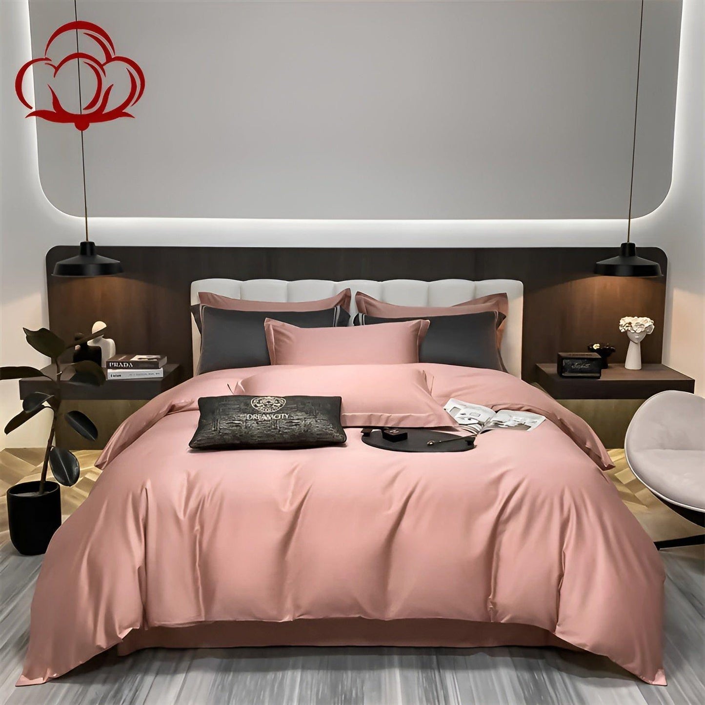 CuddleCloud Bäddsatser - Högkvalitativa sängöverdrag i mjuk bomull