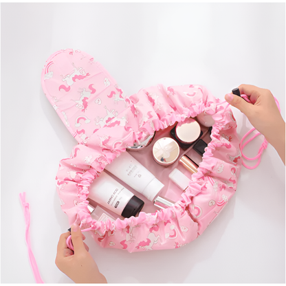 Glam Pouch - Bärbar snörning makeup-organizer