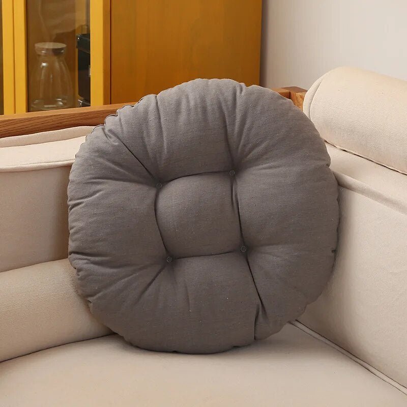 Japansk Futon Stil Golvkudde med Tjock PU Skum