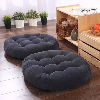 Japansk Futon Stil Golvkudde med Tjock PU Skum