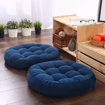 Japansk Futon Stil Golvkudde med Tjock PU Skum