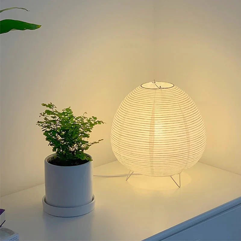Wabi Sabi LED Bords Lamp - Stilig Ambient Belysning för Hem