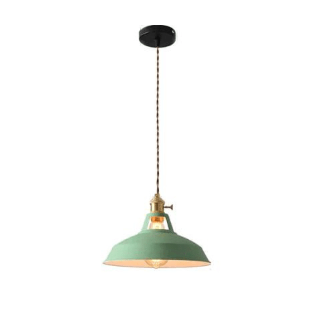 Elegant Industriell LED Taklampa i Metall