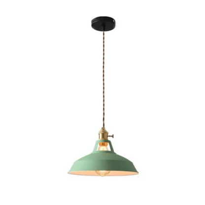 Elegant Industriell LED Taklampa i Metall