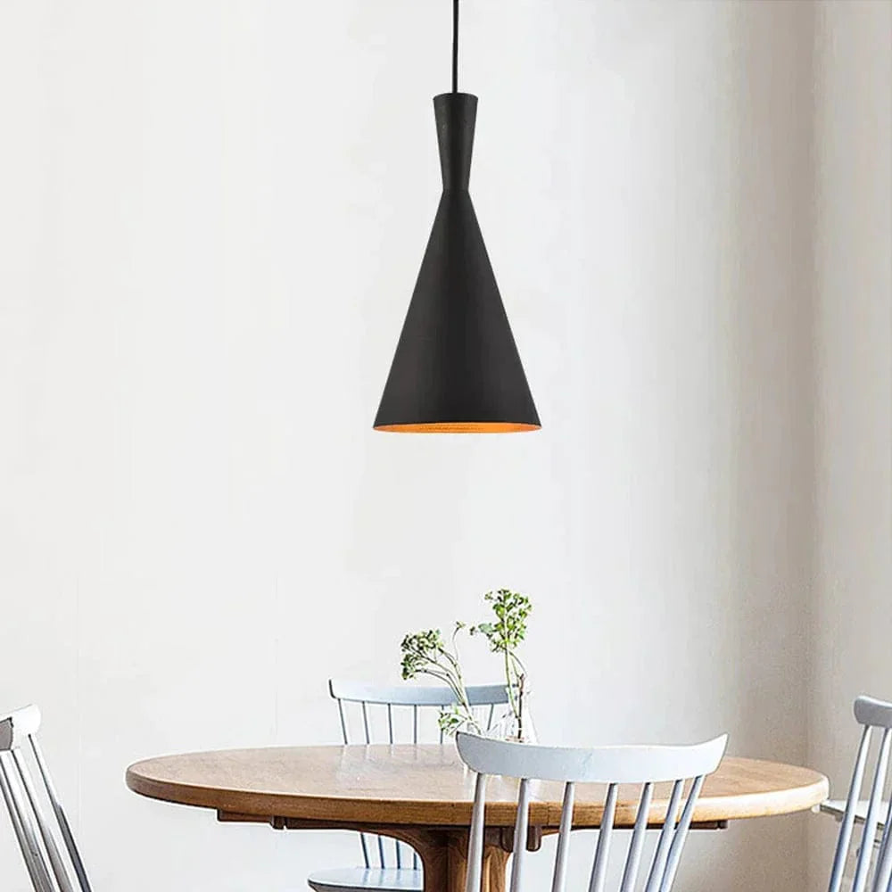 Industriell LED Hänglampa Svart