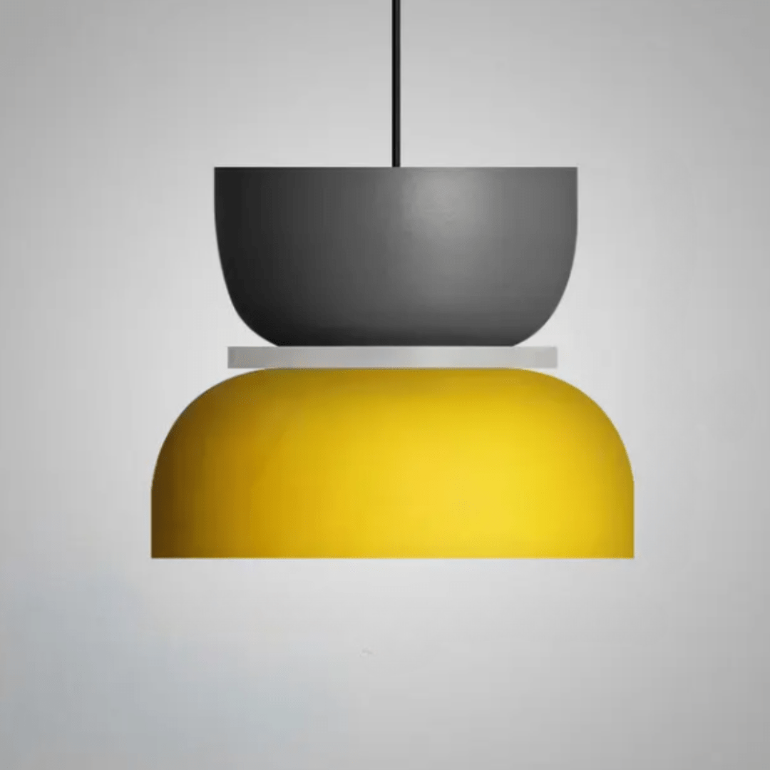 Storskalig LED Hänglampa med Färgglad Belysning
