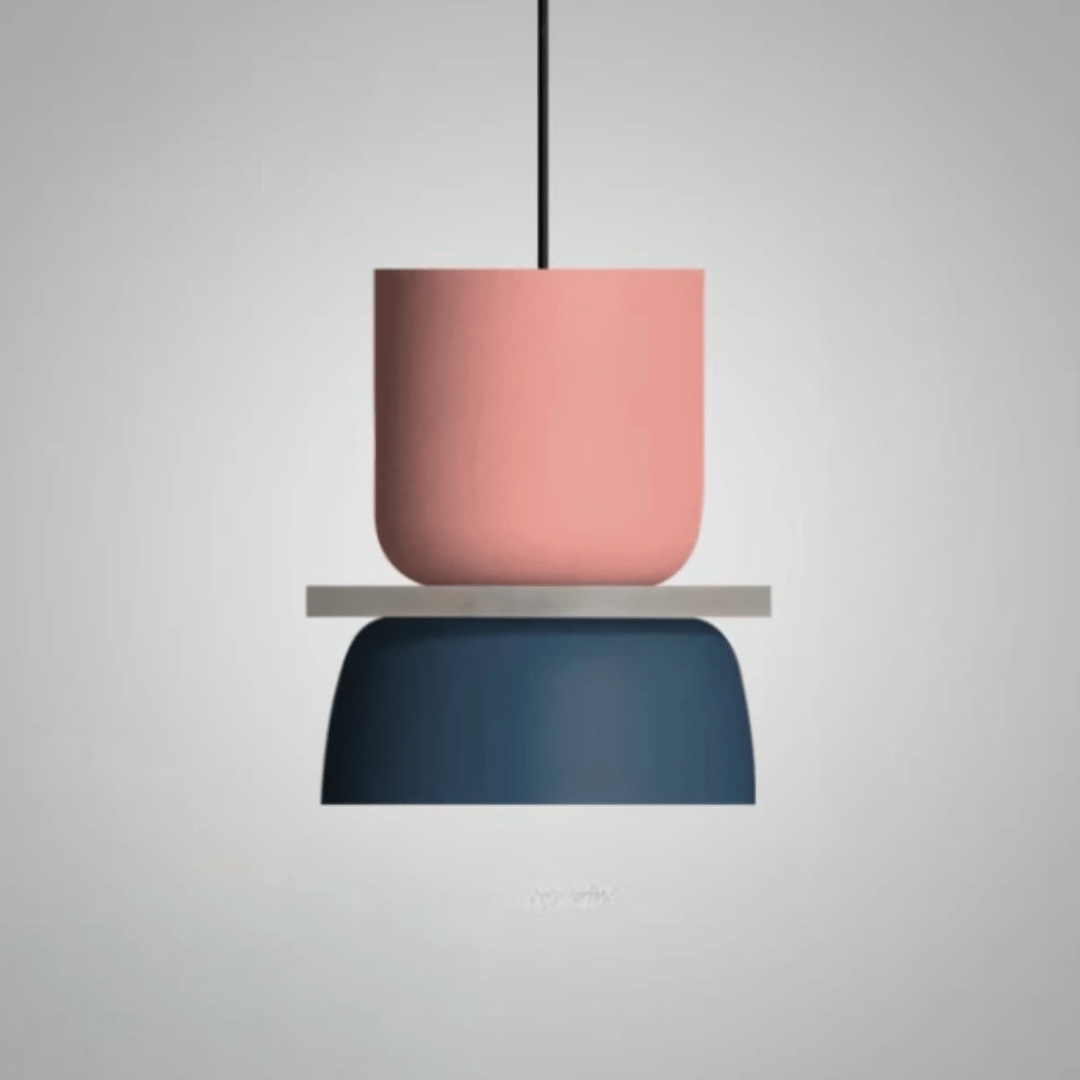 Petite LED Färgglad Hänglampa