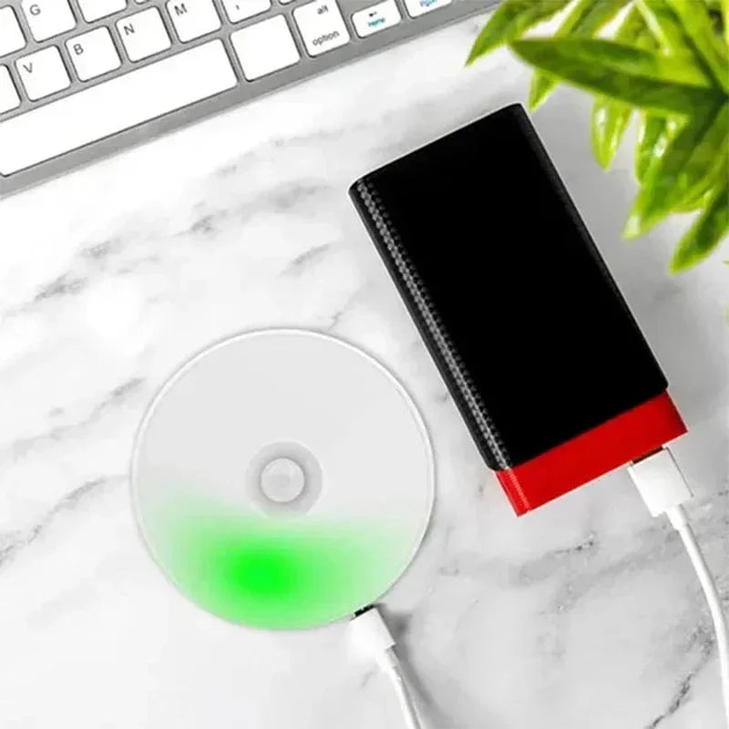 Magnetisk nattlampa med rörelsesensor
