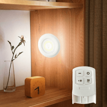 Intelligenta LED-nattlampor med fjärrkontroll (Set om 5)