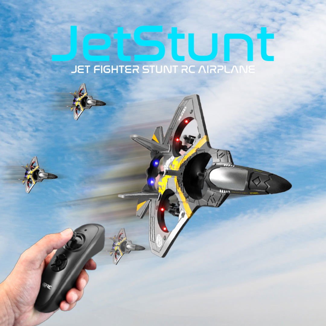 JETSTUNT – radiostyrd flygplan för luftakrobatik