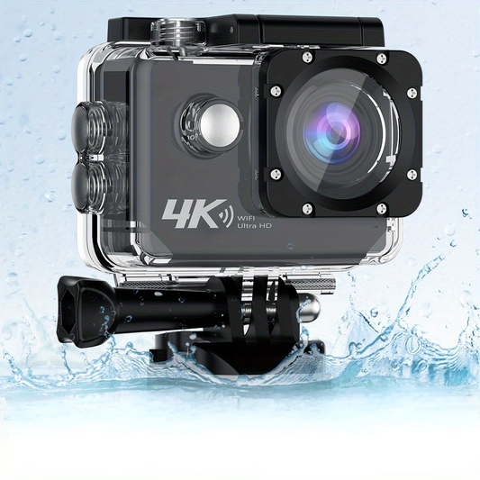 Actionkamera 4K Vattentät med WiFi-kontroll