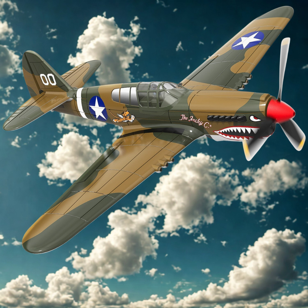 Fjärrstyrd flygplan med lätt stabiliserad flygning