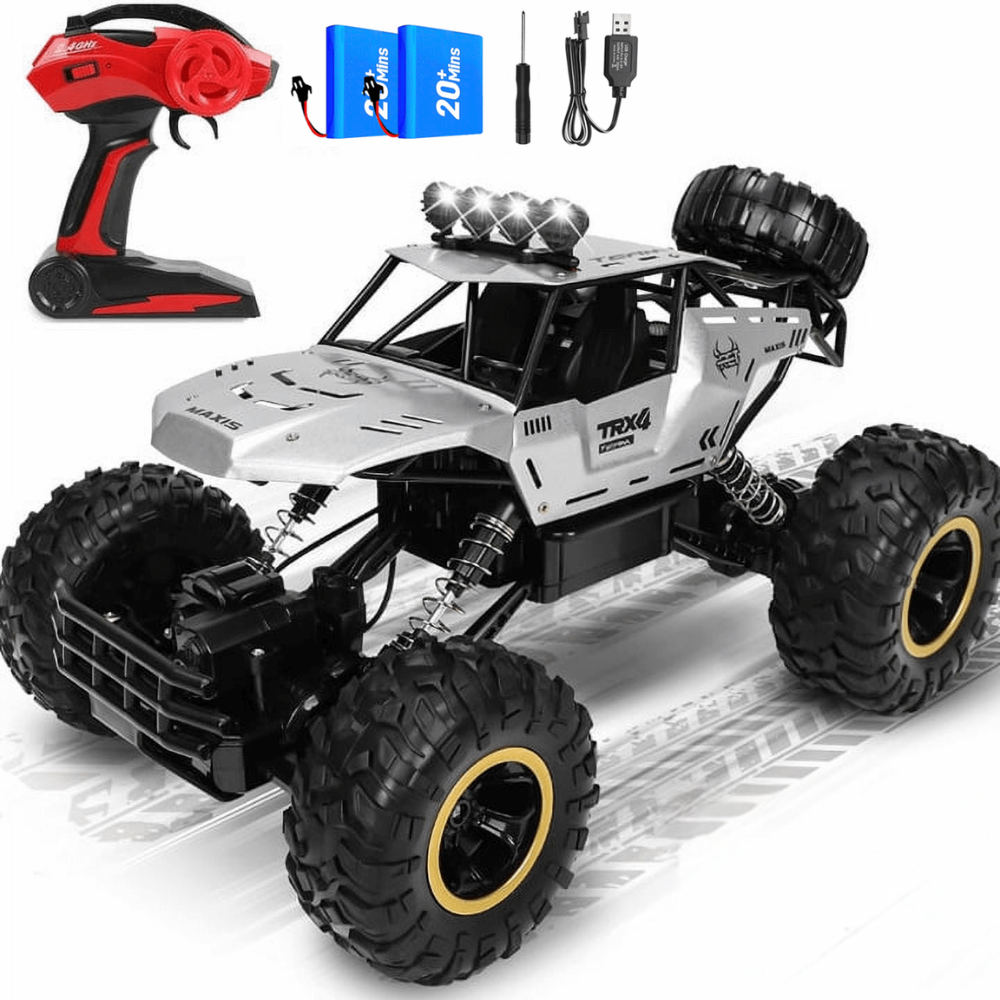 Fjärrkontrollbil med terrängmonsterhjul