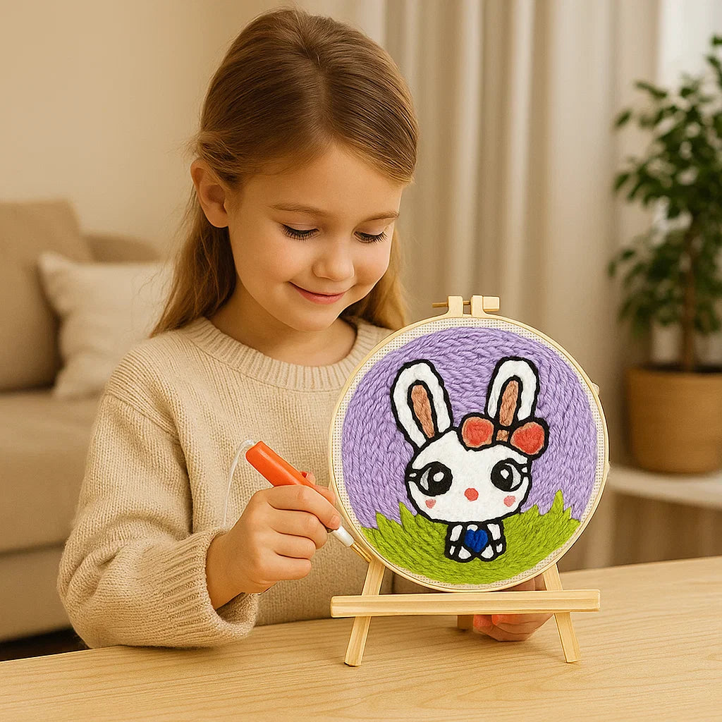 Avkopplande Stickset med olika designer