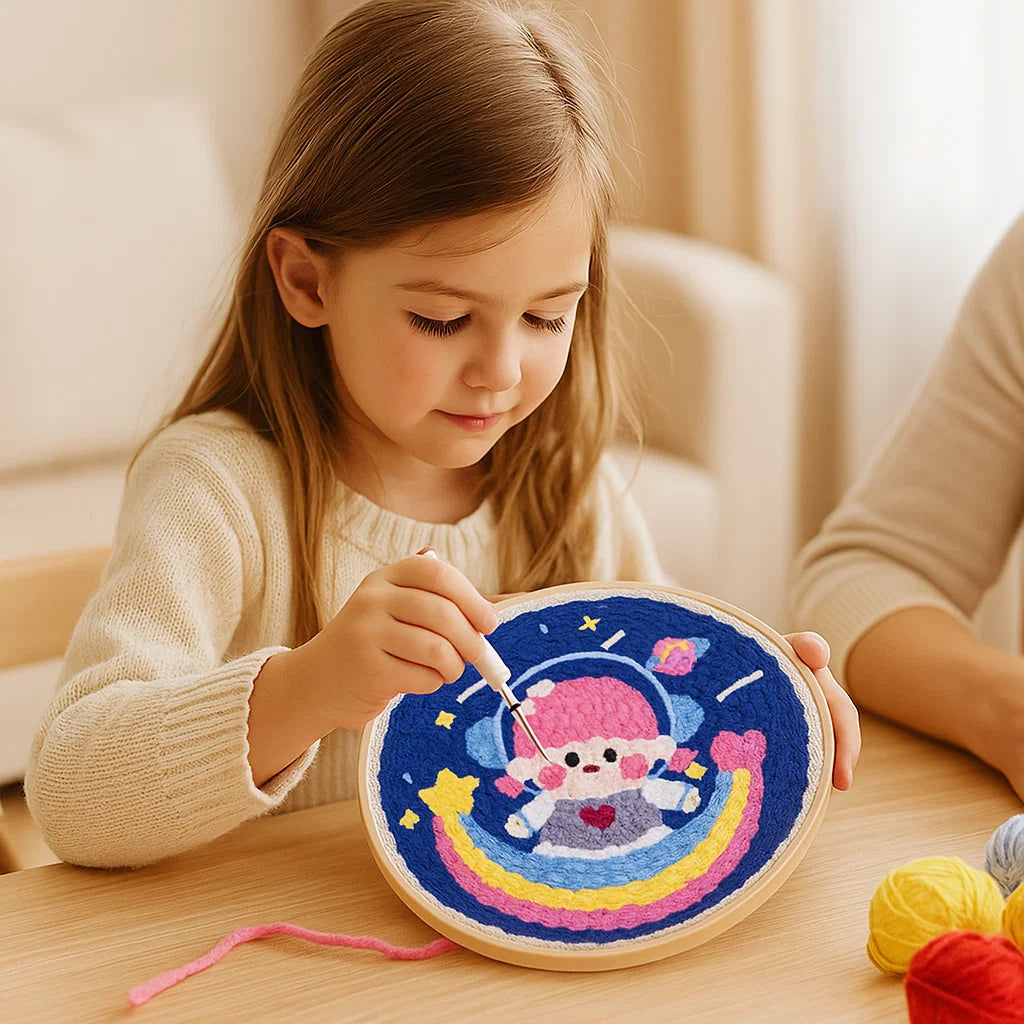 Avkopplande Stickset med olika designer