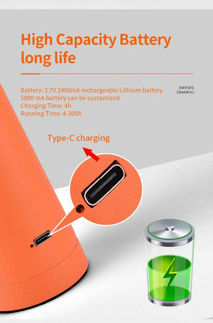 Carvallo - Bordslampa med variabel intensitet genom beröring