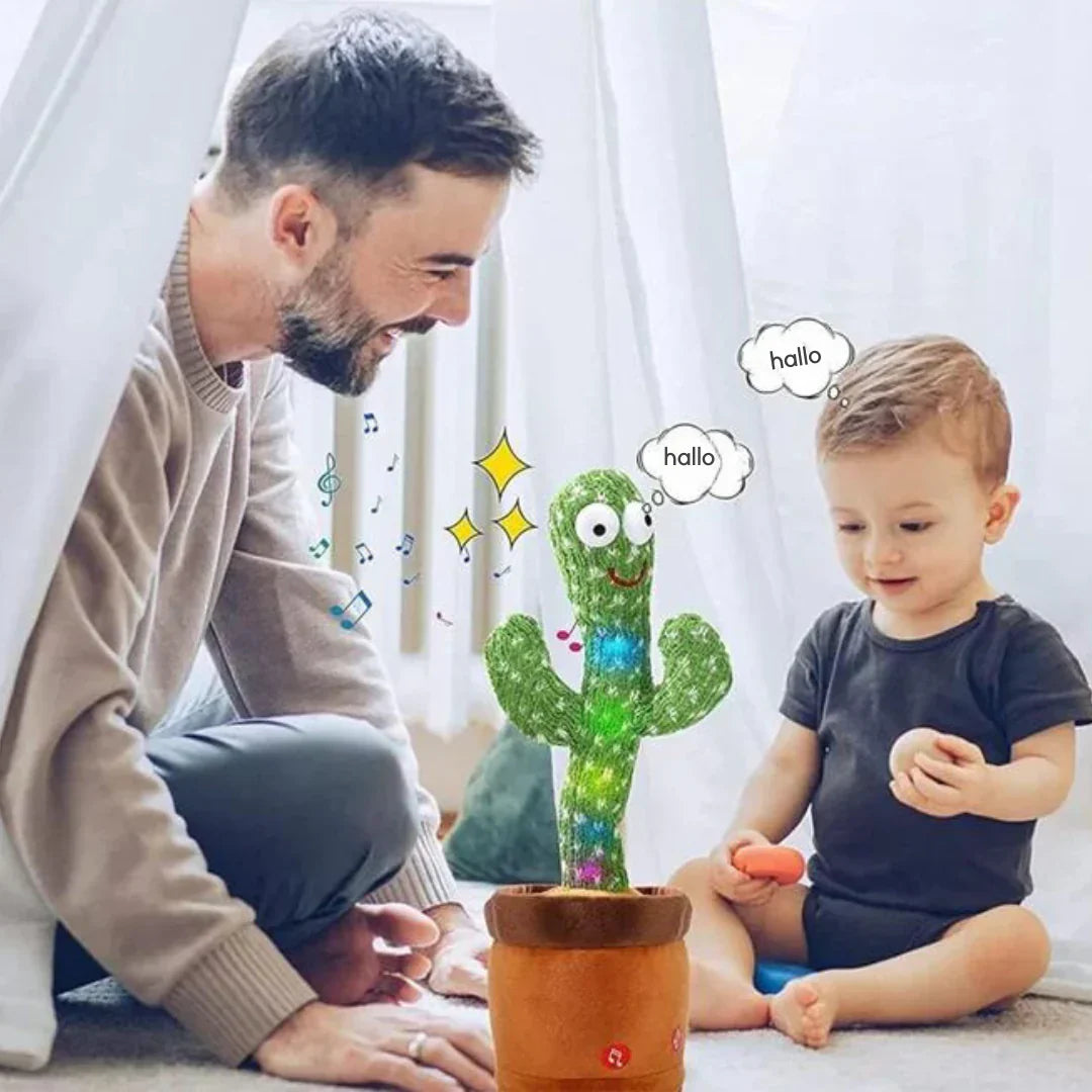Interaktiv Plush Toy med Musik och Ljus