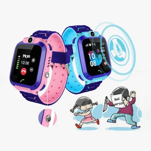 KidWatch - GPS Smartwatch för barn med säkerhets- och lärfunktioner