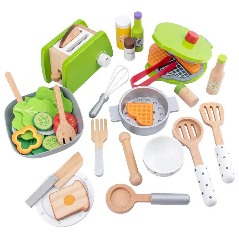 KitchenWood - Högkvalitativt kökset i trä för kreativt rollspel