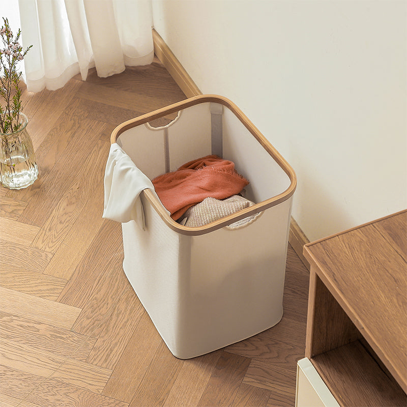Fällbar tyg tvättkorg