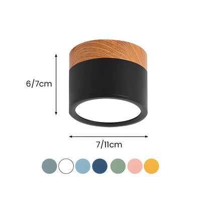 LED Taklampa Modern Flush Mount Cylinder