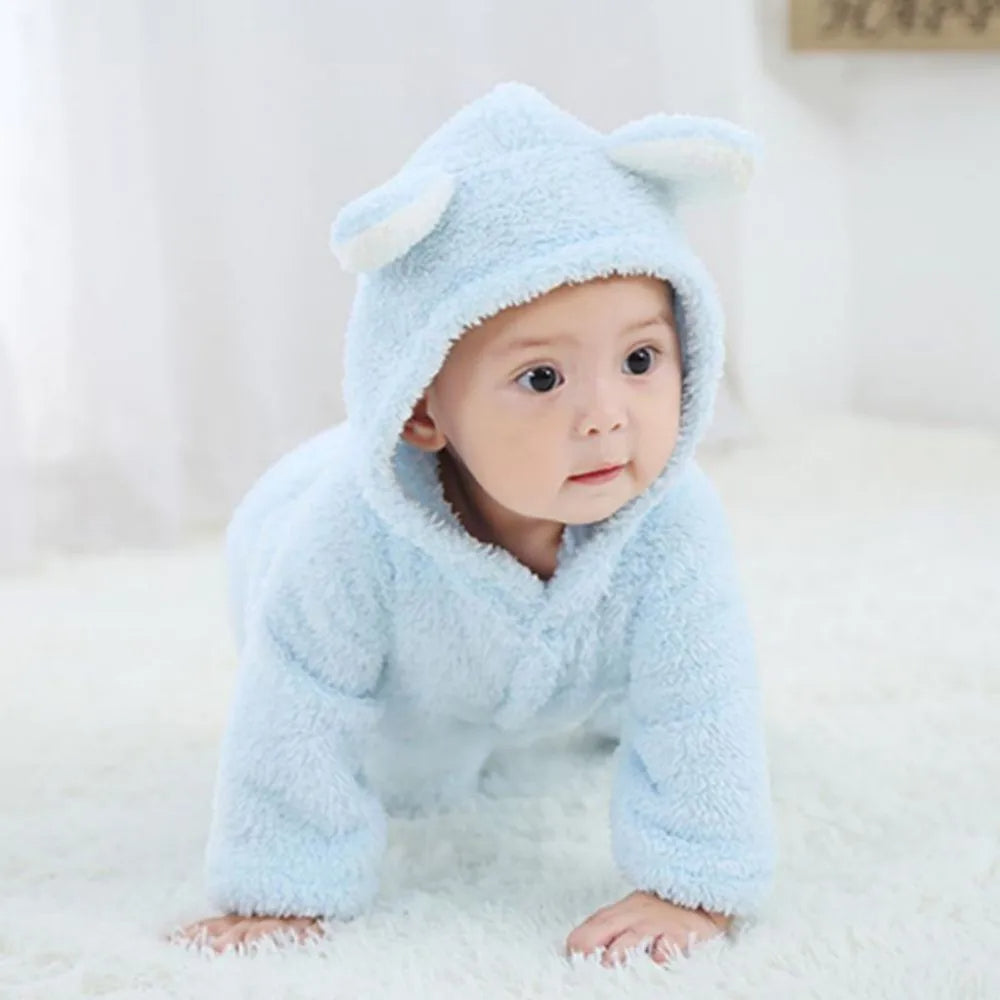 Söt babybody i björndesign