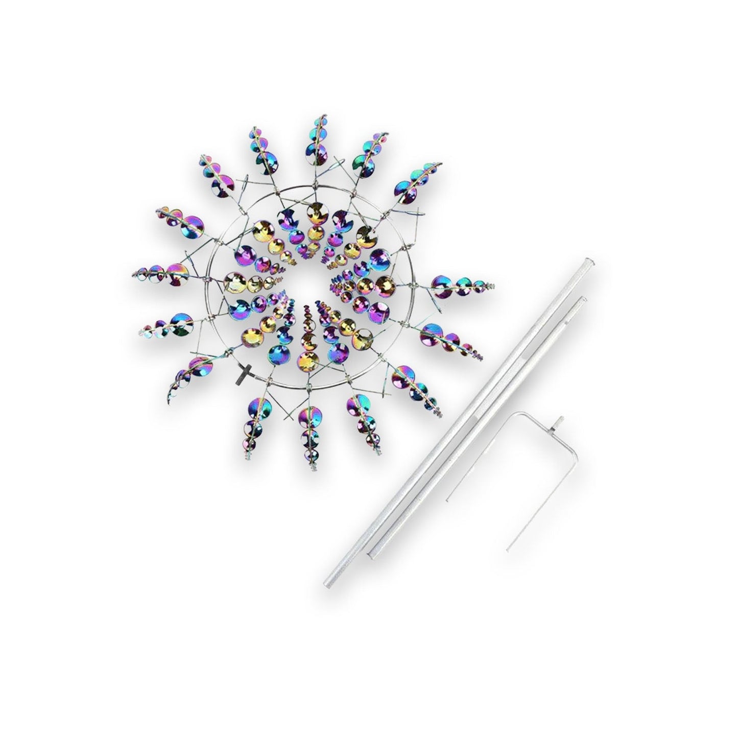 Unik Magisk Metall Vindsnurra - Gårdsvindsnurra