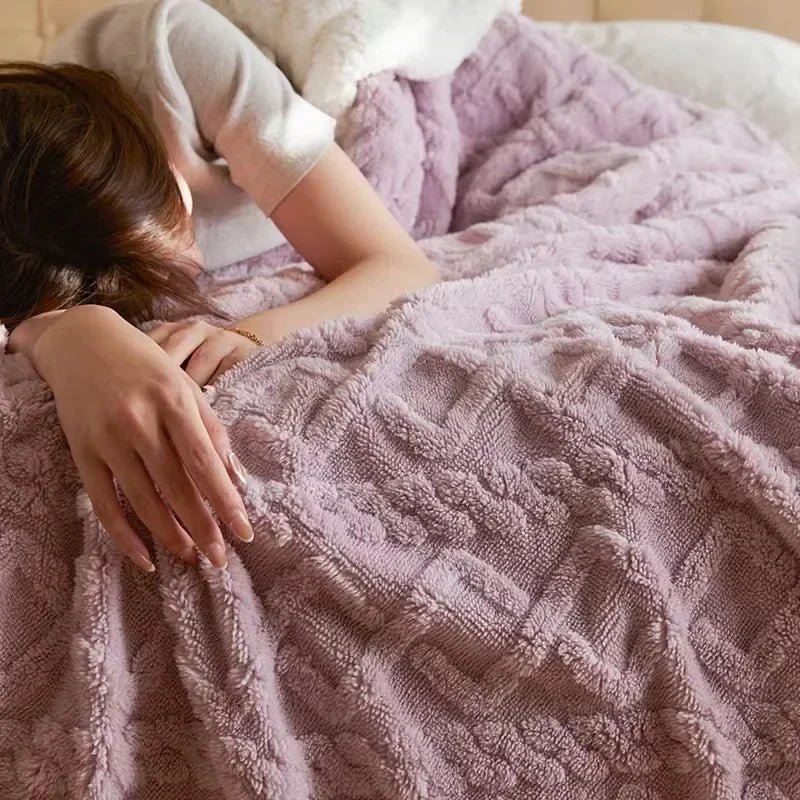 SHEARCOZY – Ultra-varm lamullfilt för vinterlig komfort