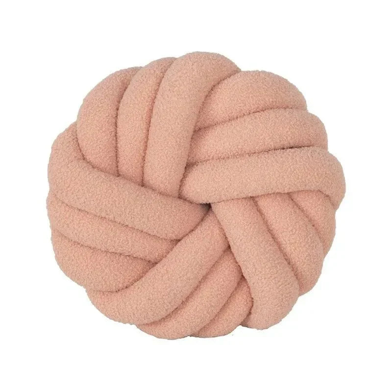 Lammull Knutna Kuddar - Mysig Handvävd Design
