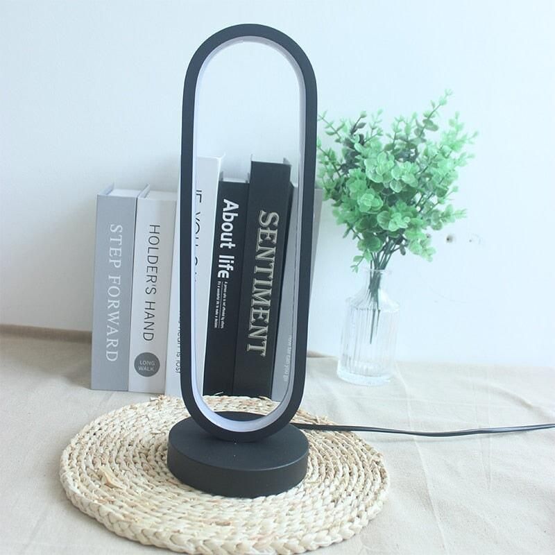 LumiRing Lampa - Modern LED Bordlampa för Sovezimmer