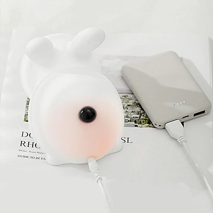 Kanin Bäddsida Lampa för Barn - Modern Bokstil Design