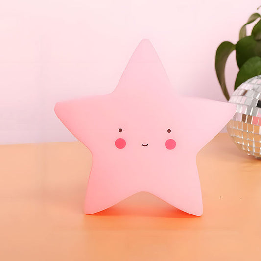 Carvallo - Elegant stjärna sänglampa med mjukt LED-ljus och kompakt design