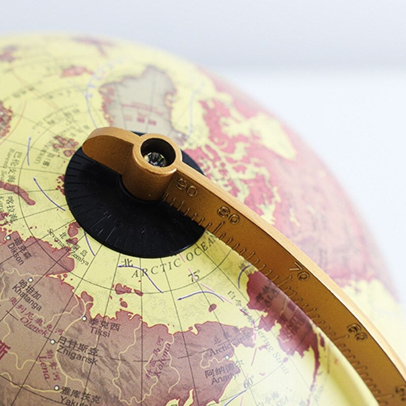 Globe Retro Design Sänglampor med USB Uppladdningsfunktion