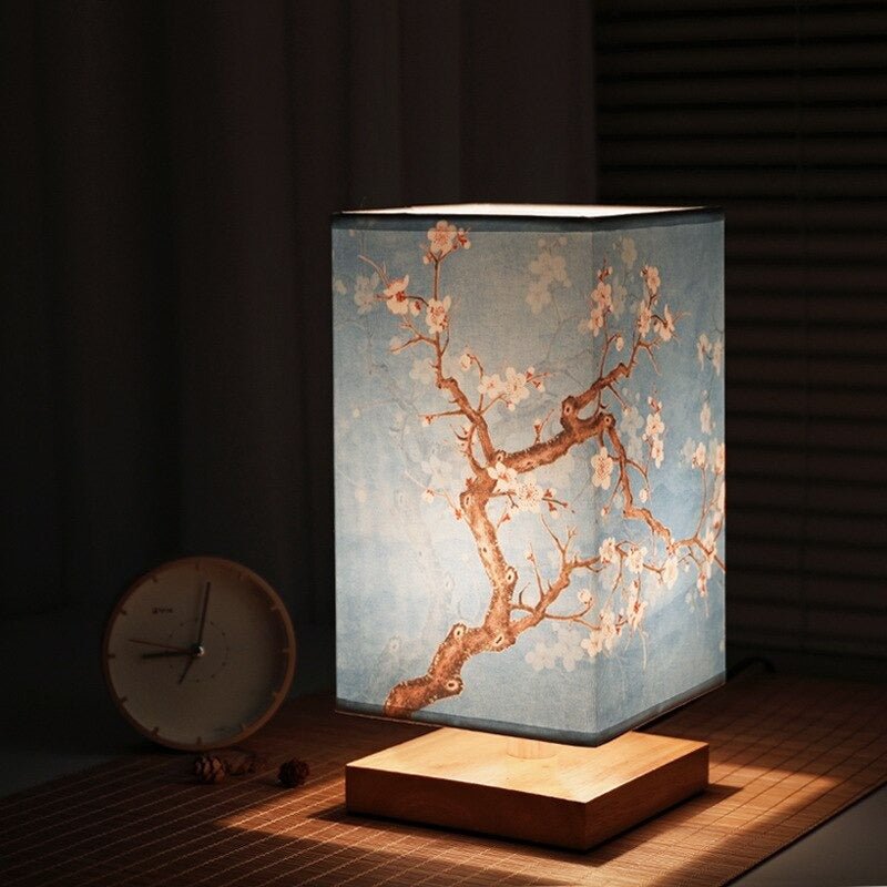 Japansk-skandinavisk bordslampa