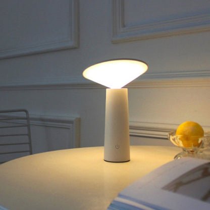 Uppladdningsbar LED Sänglampa - Elegant Bokstil Design
