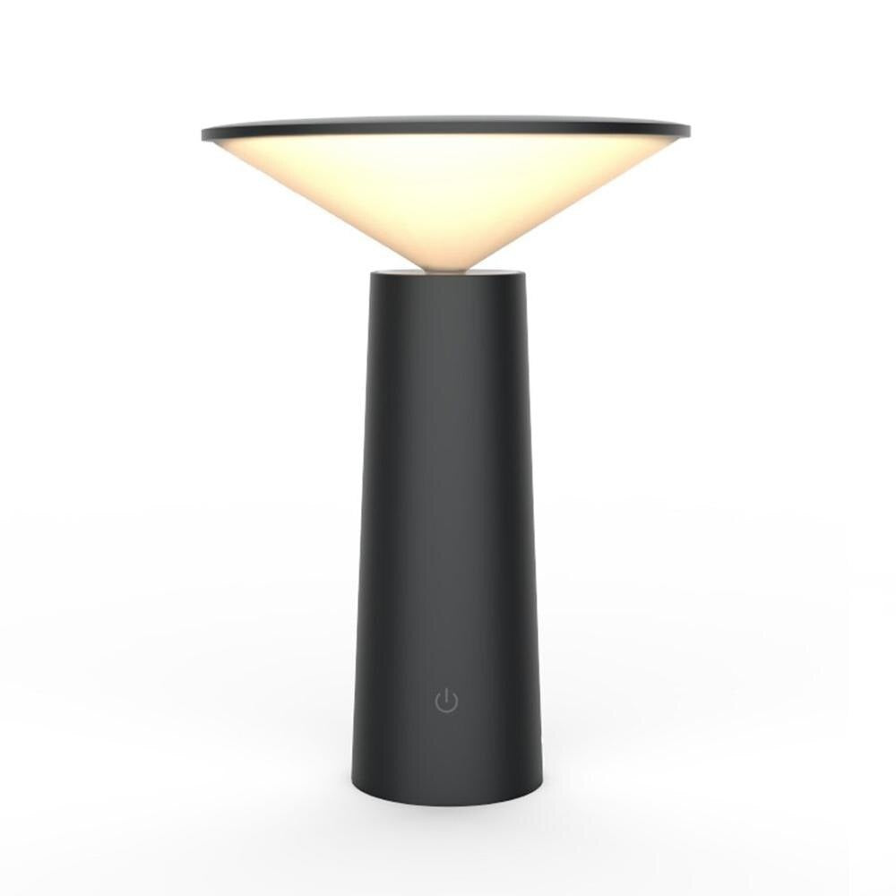 Uppladdningsbar LED Sänglampa - Elegant Bokstil Design