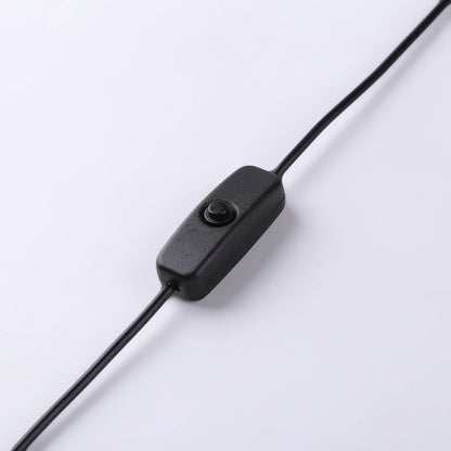 Spiral LED Sänglampa med gyllene aluminumdesign