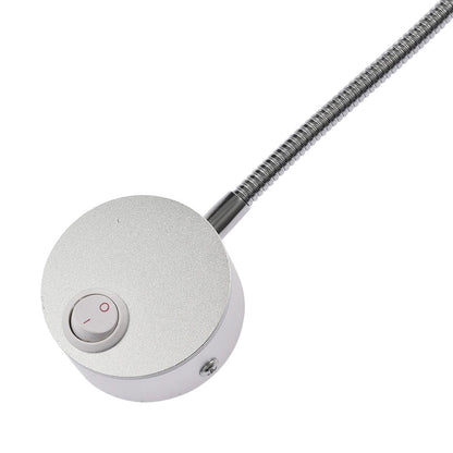 Rund LED Vägg Sänglampor med Flexibel Design och Mjuk Ljus