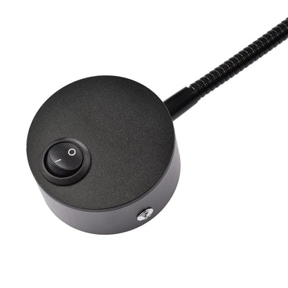 Rund LED Vägg Sänglampor med Flexibel Design och Mjuk Ljus