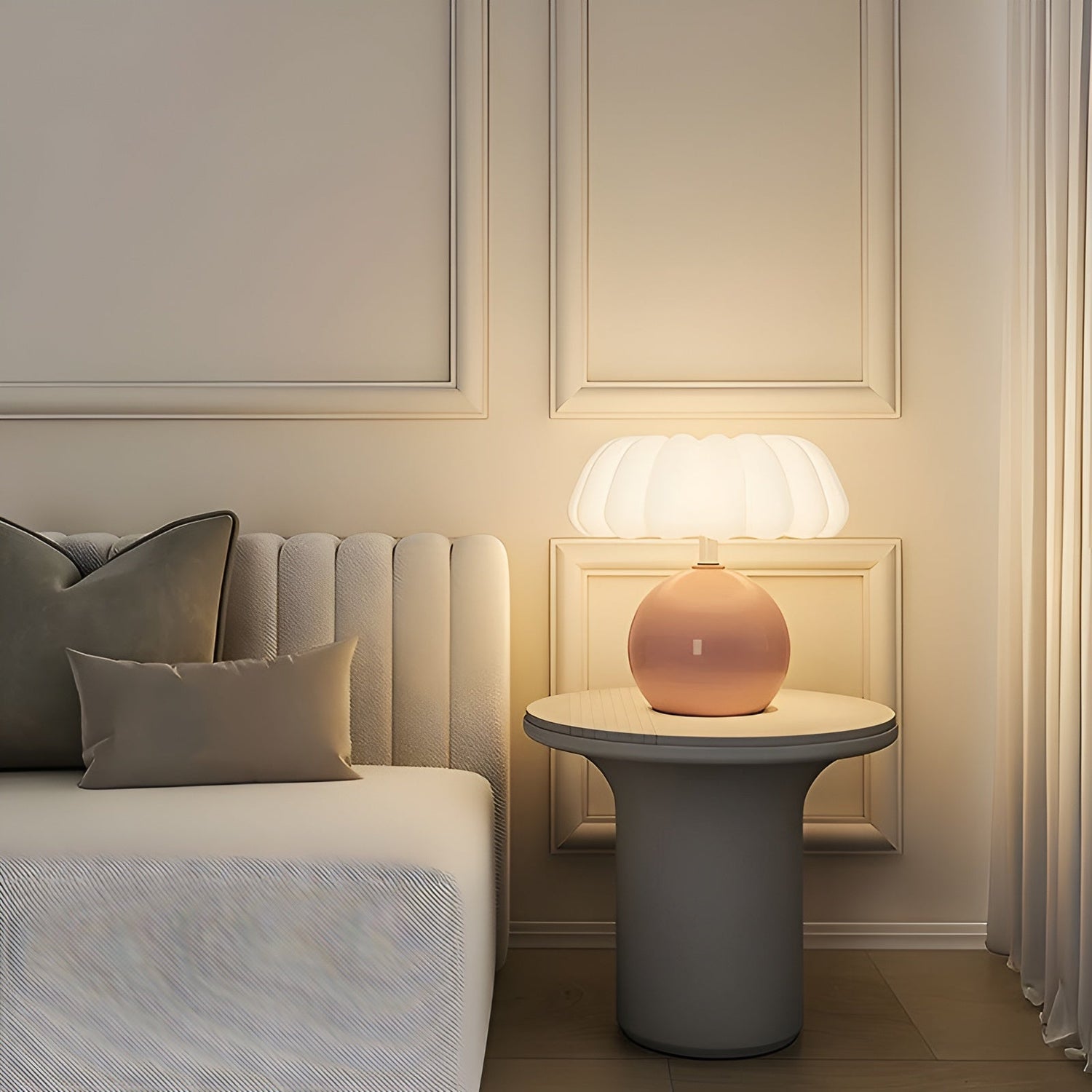 MushroomCharm Light - Bekväm ögonvänlig nattduksbordslampa för barn