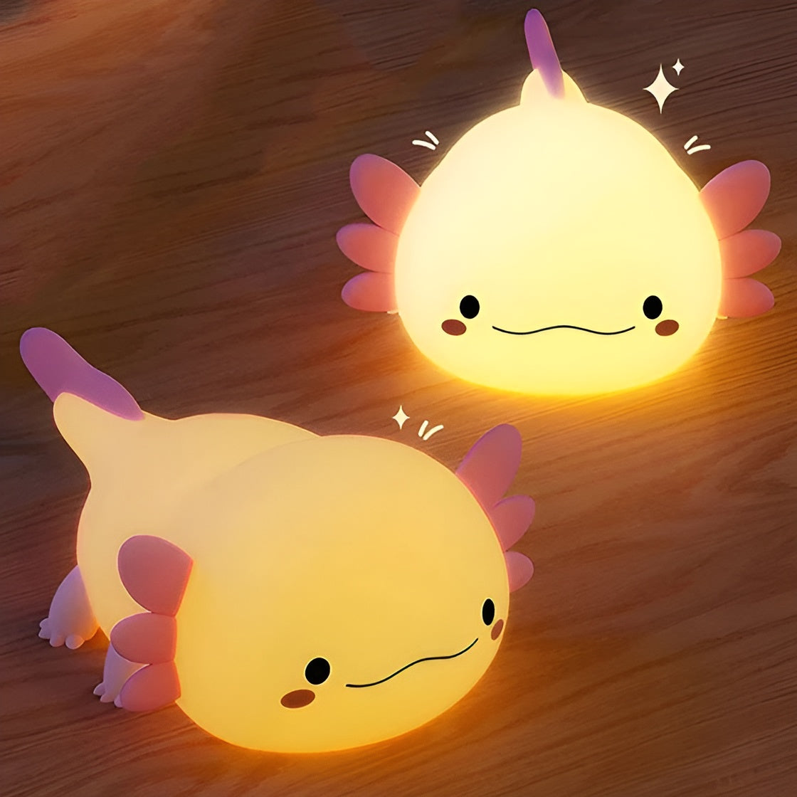 Barnnattbordslampa i rosa – Perfekt som nattlampa för flickrum