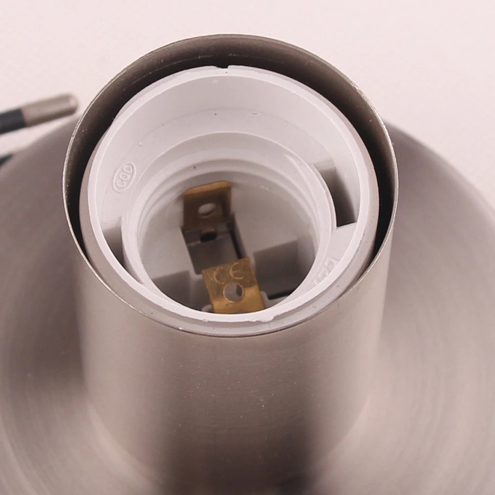 Retro Edison Sängbordslampa med Aluminiumkropp och Vintage Stil