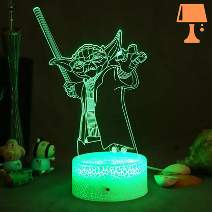 Carvallo - Legendarisk Sci-Fi-glödlampa för Star Wars-fans och -samlarobjekt