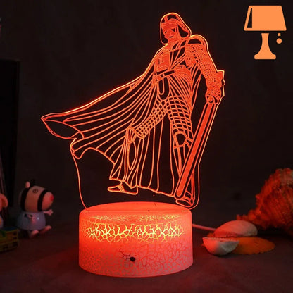 Carvallo - Legendarisk Sci-Fi-glödlampa för Star Wars-fans och -samlarobjekt