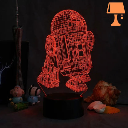 Carvallo - Legendarisk Sci-Fi-glödlampa för Star Wars-fans och -samlarobjekt