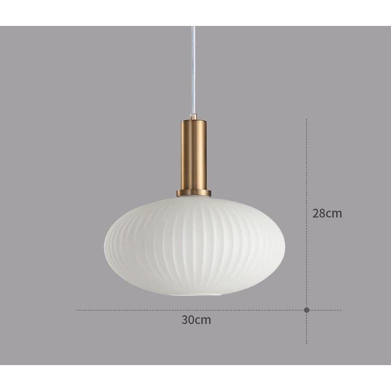 Hängelampa i färgat glas – Vintage & Dekorativ | För vardagsrum & matsal