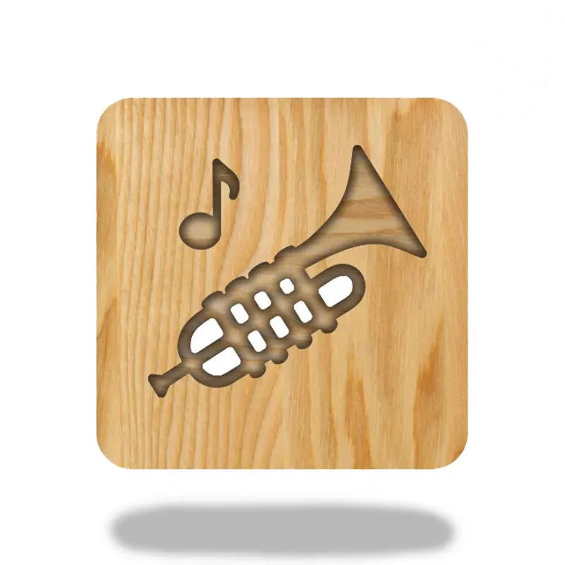 Carvallo - Trumtrompet sänglampa för musicälskare