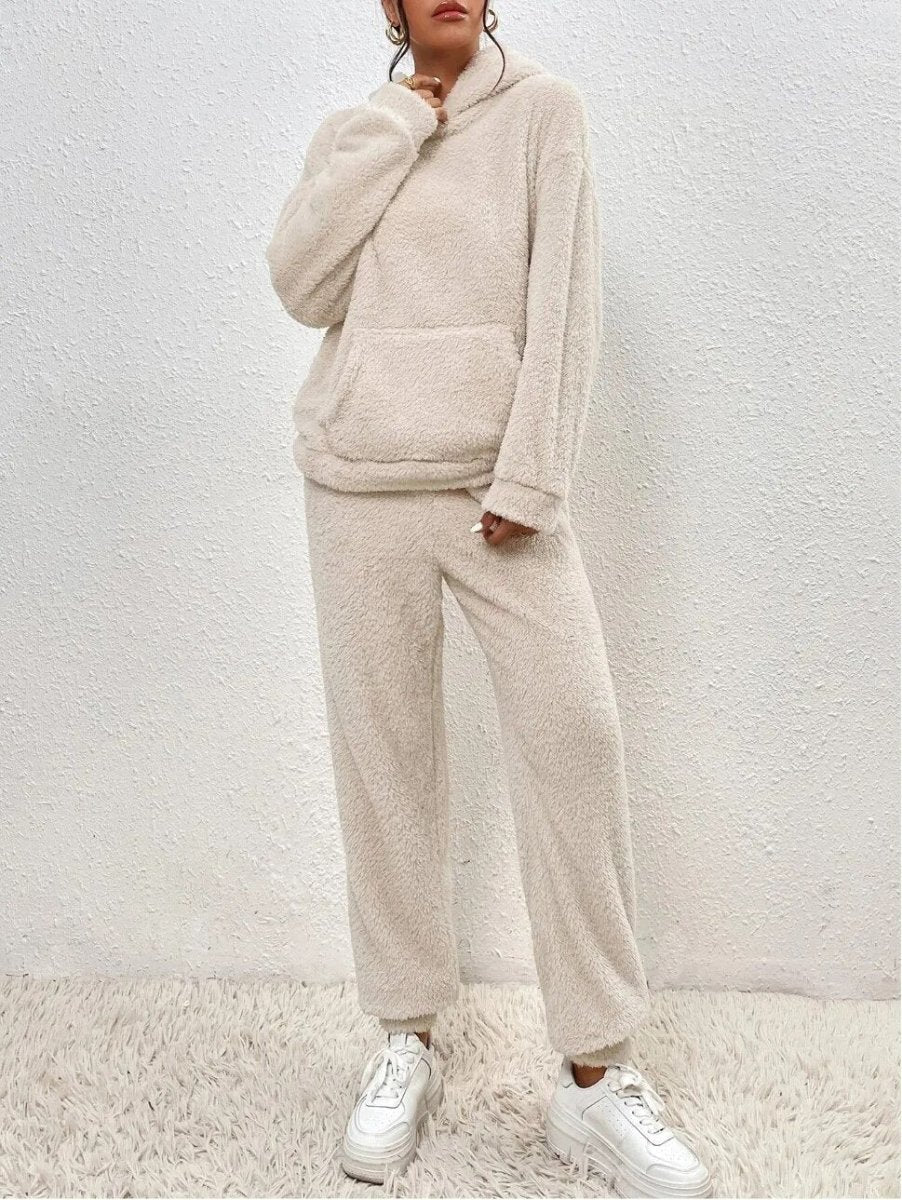 LANA TEDDY SET - Ultra-bekväm loungewear för mysiga vinterdagar
