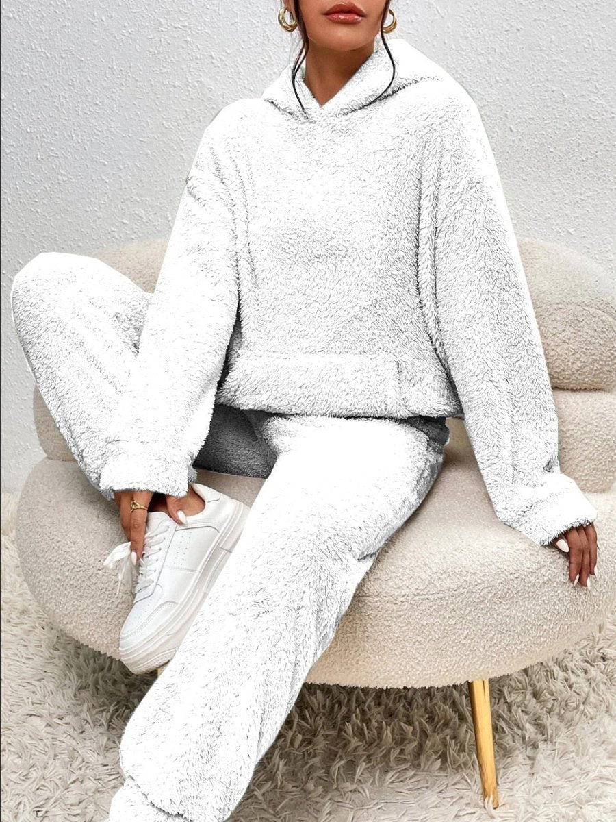 LANA TEDDY SET - Ultra-bekväm loungewear för mysiga vinterdagar
