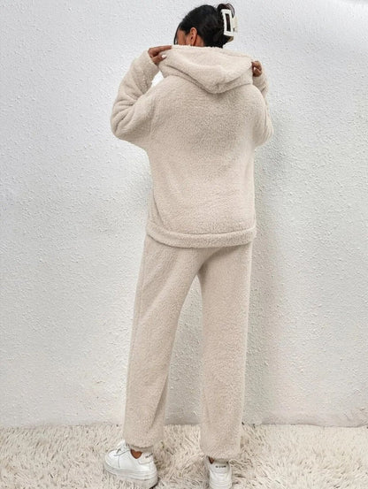LANA TEDDY SET - Ultra-bekväm loungewear för mysiga vinterdagar